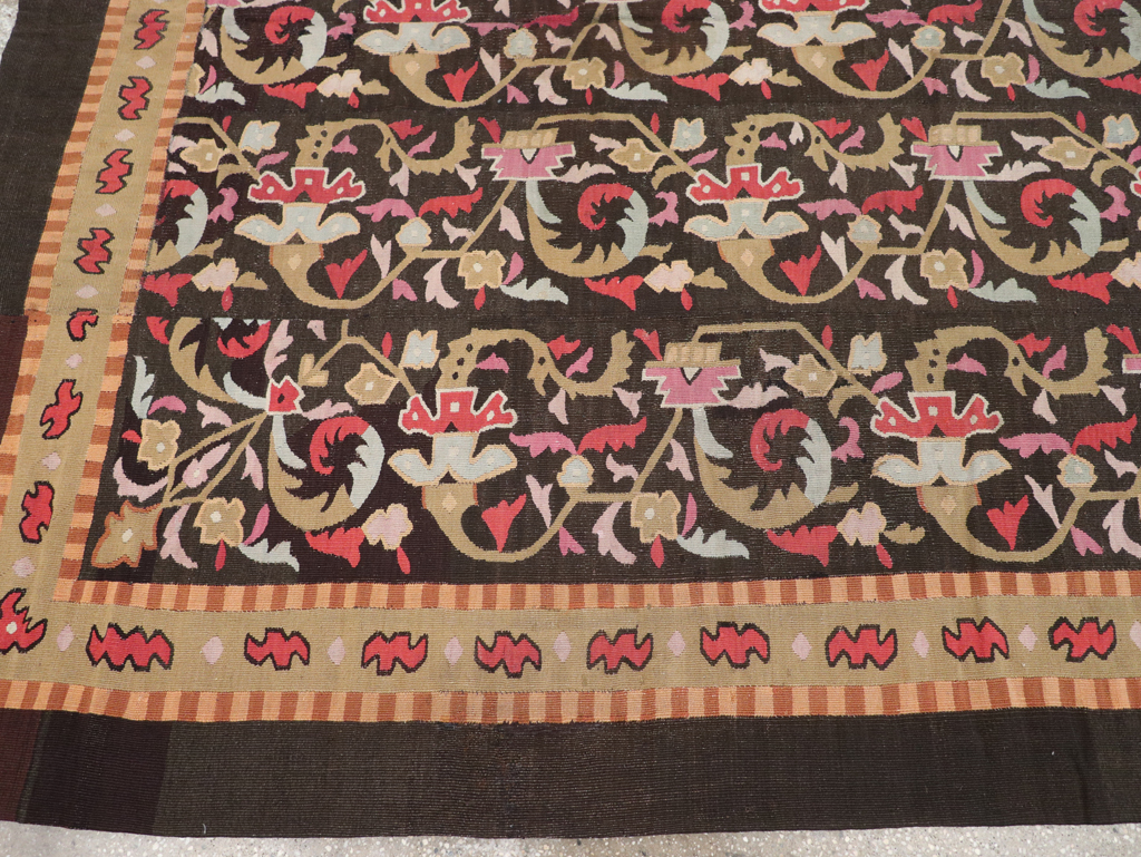 Antique French Aubusson Carpet, No.8883 - Gsblank