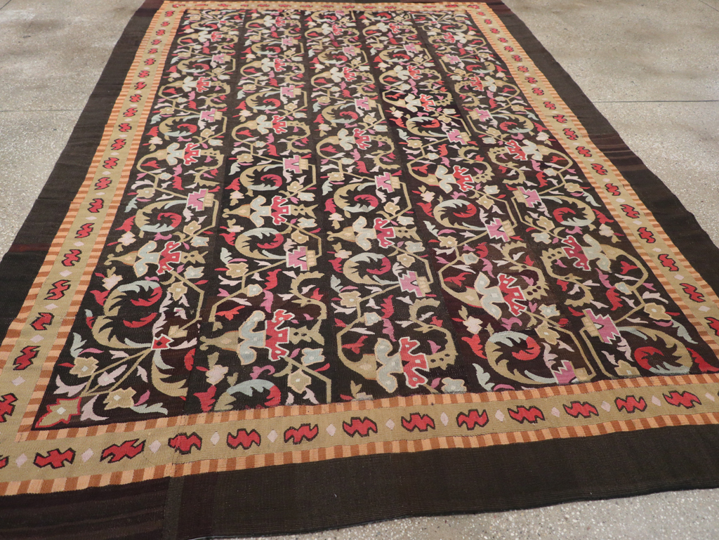 Antique French Aubusson Carpet, No.8883 - Gsblank