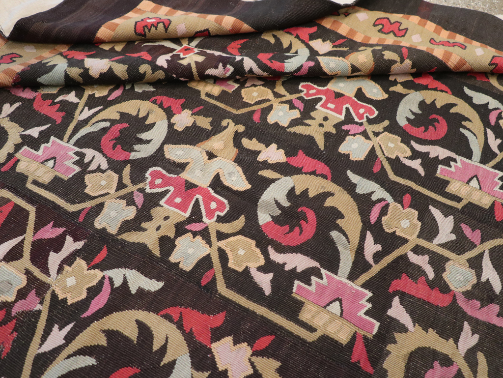 Antique French Aubusson Carpet, No.8883 - Gsblank