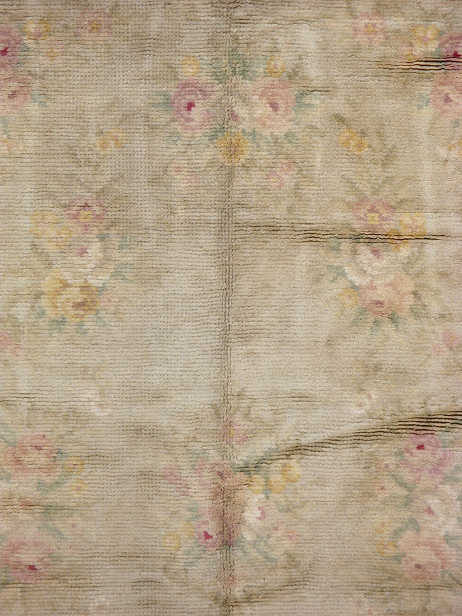 Antique Spanish Savonnerie Carpet, No.8888 - Gsblank