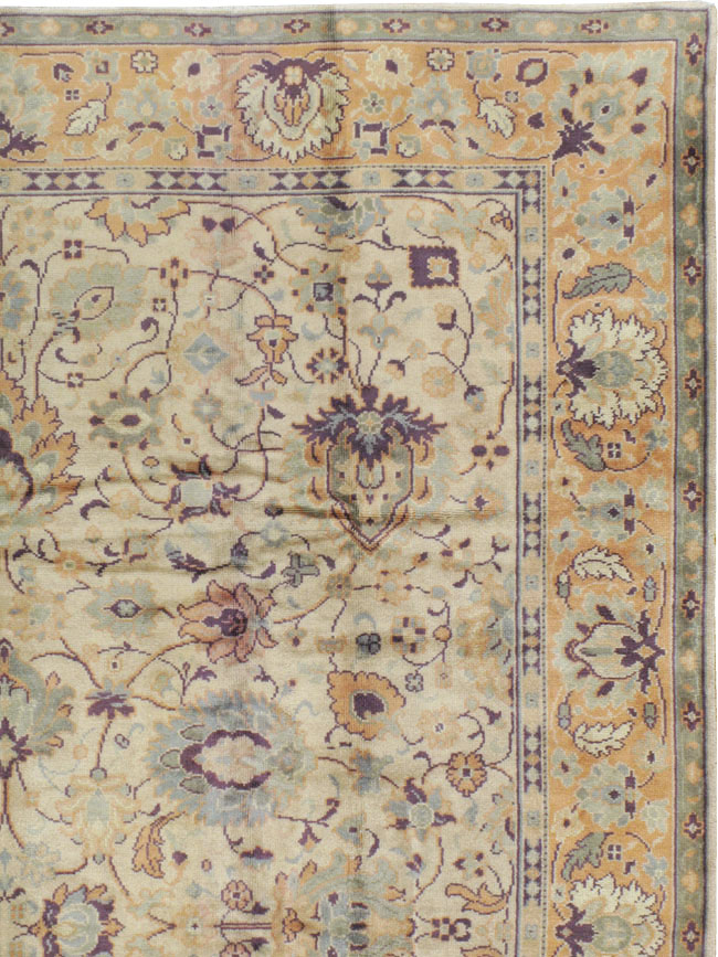 Antique Turkish Oushak Carpet, No.8891 - Gsblank