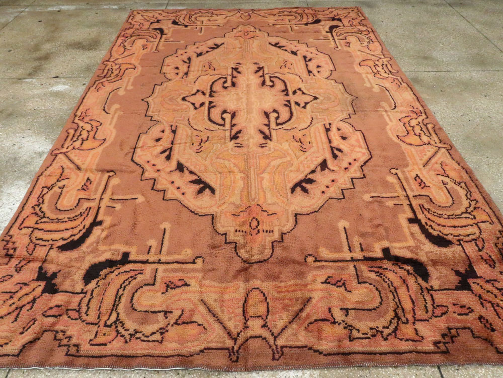 Antique European Art Deco Carpet, No.8907 - Gsblank