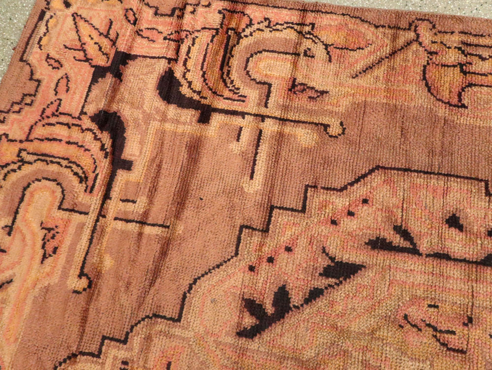 Antique European Art Deco Carpet, No.8907 - Gsblank