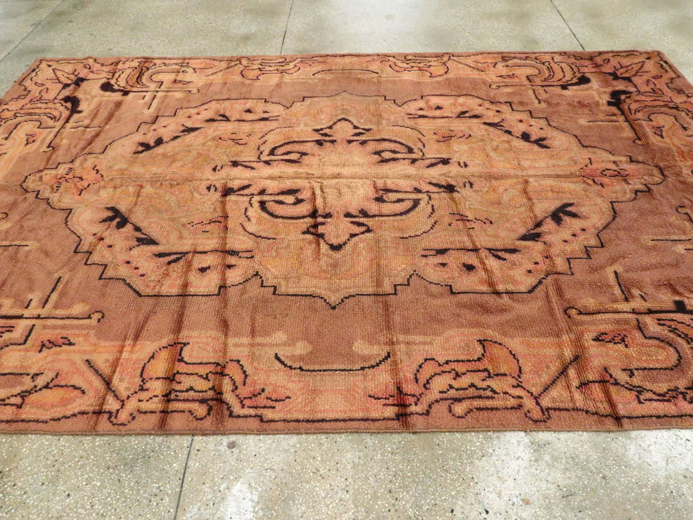 Antique European Art Deco Carpet, No.8907 - Gsblank