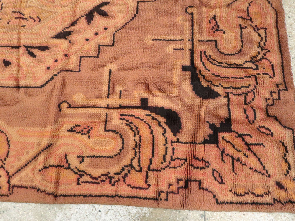 Antique European Art Deco Carpet, No.8907 - Gsblank