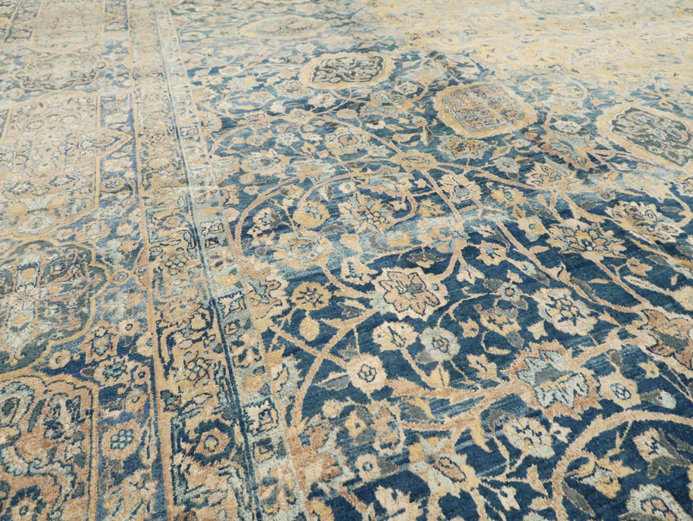Antique Persian Lavar Kerman Carpet, No.8937 - Gsblank