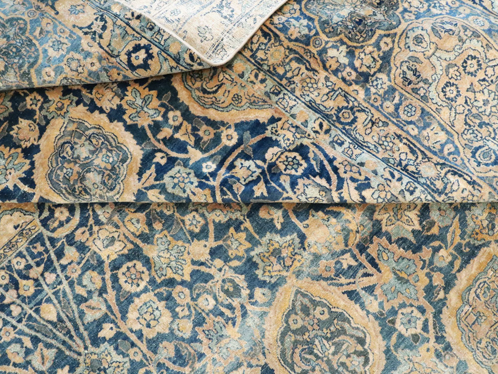 Antique Persian Lavar Kerman Carpet, No.8937 - Gsblank