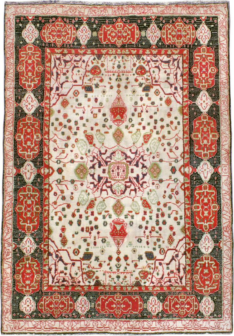 Antique Indian Agra Carpet, No.8951 - Gsblank