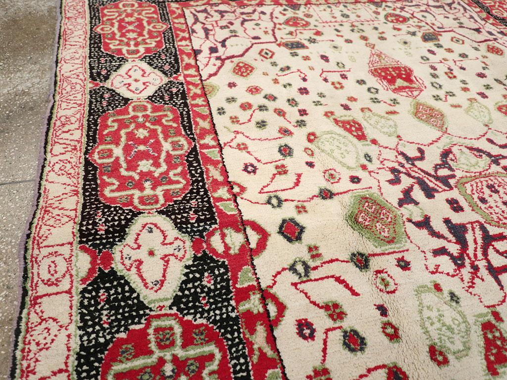 Antique Indian Agra Carpet, No.8951 - Gsblank