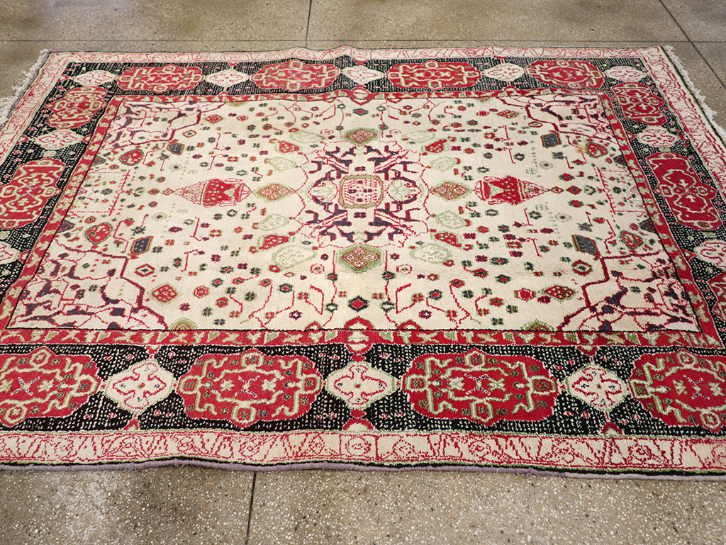 Antique Indian Agra Carpet, No.8951 - Gsblank