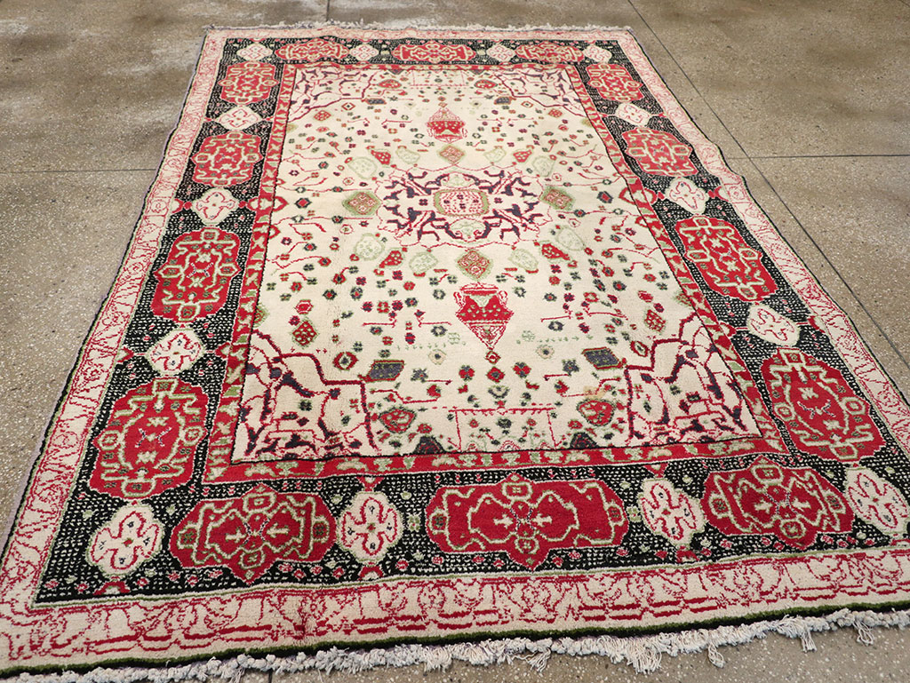Antique Indian Agra Carpet, No.8951 - Gsblank
