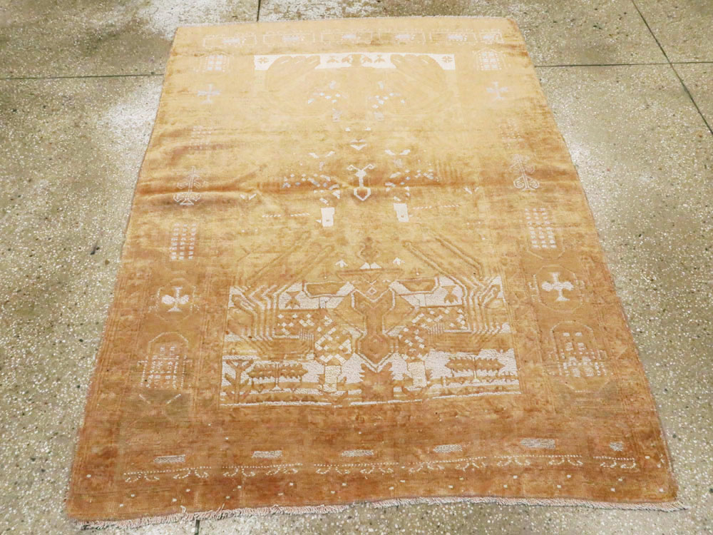 Vintage Afghan Baluch Carpet, No.8966 - Gsblank