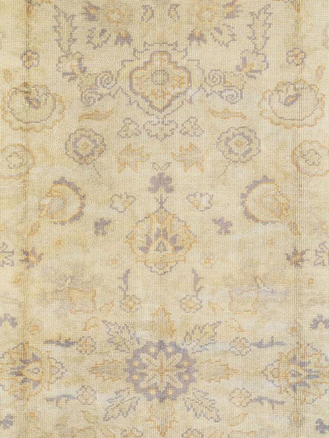 Antique Turkish Oushak Carpet, No.9010 - Gsblank