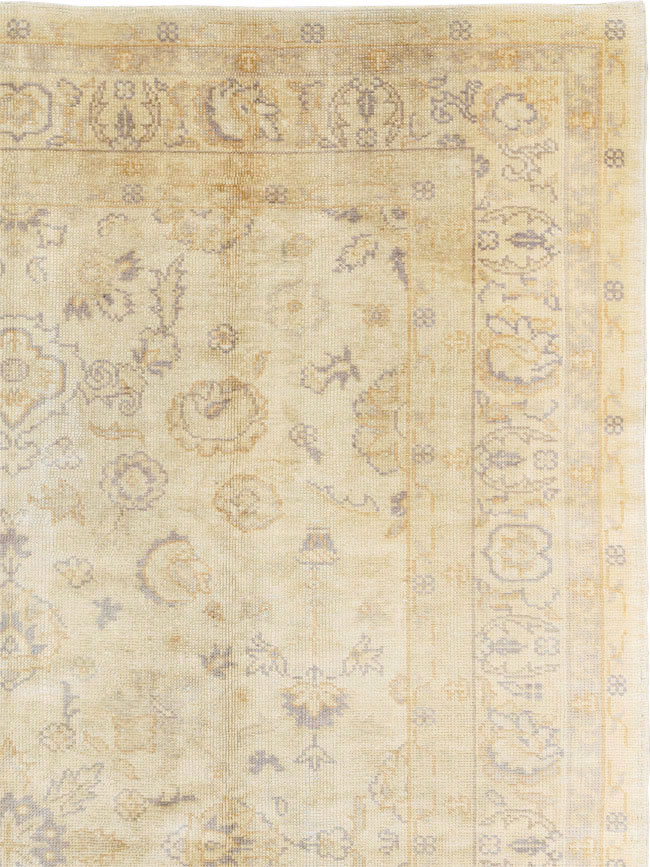 Antique Turkish Oushak Carpet, No.9010 - Gsblank