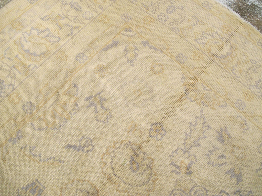 Antique Turkish Oushak Carpet, No.9010 - Gsblank
