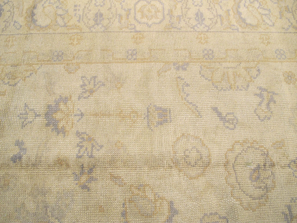 Antique Turkish Oushak Carpet, No.9010 - Gsblank
