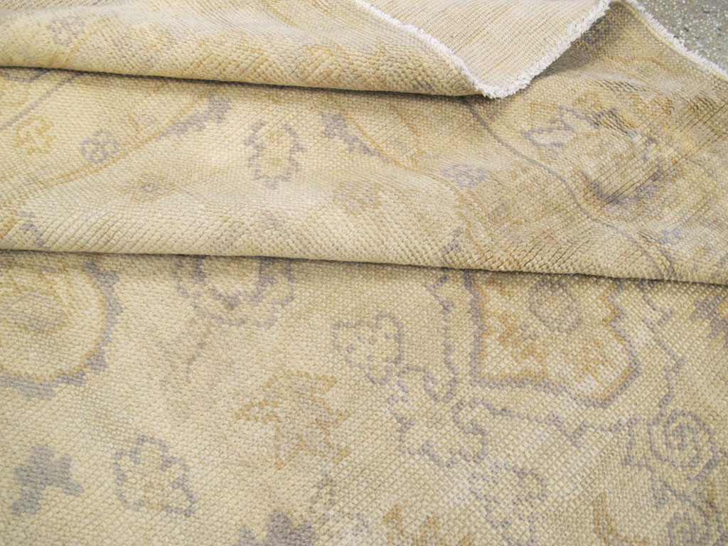 Antique Turkish Oushak Carpet, No.9010 - Gsblank