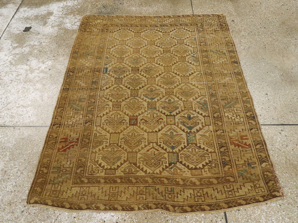 Antique Caucasian Shirvan Rug, No.9013 - Gsblank