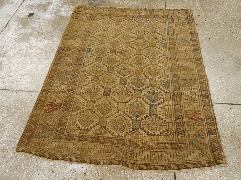 Antique Caucasian Shirvan Rug, No.9013 - Gsblank