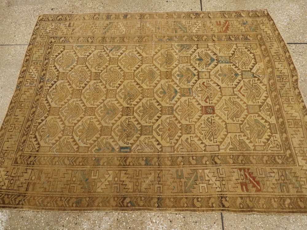Antique Caucasian Shirvan Rug, No.9013 - Gsblank