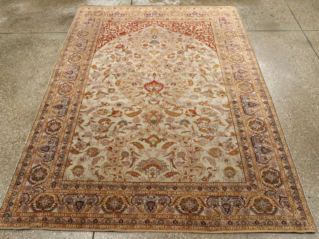 Antique Turkish Kayseri Carpet, No.9022 - Gsblank