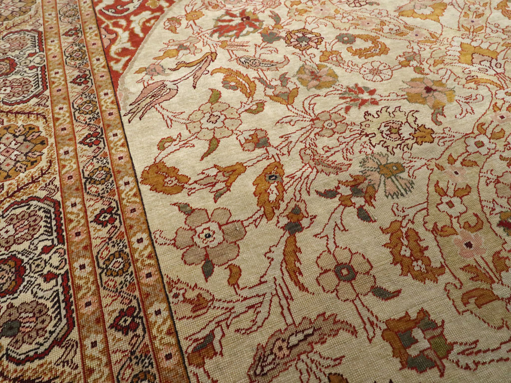 Antique Turkish Kayseri Carpet, No.9022 - Gsblank