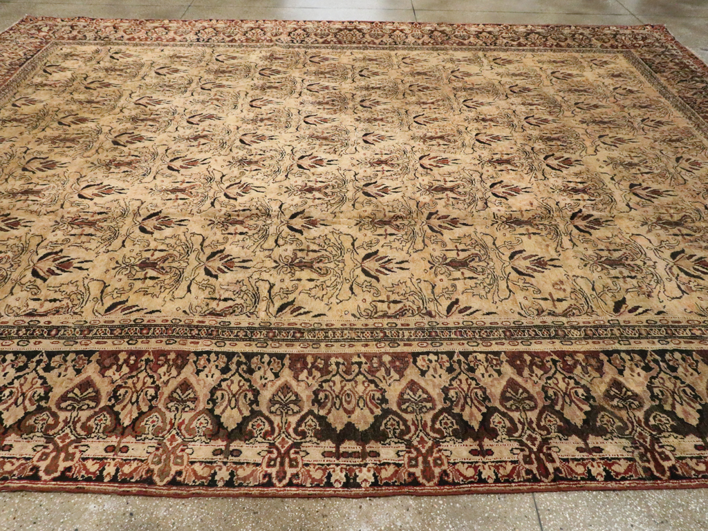 Antique Indian Lahore Carpet, No.9023 - Gsblank