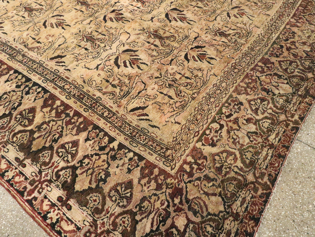 Antique Indian Lahore Carpet, No.9023 - Gsblank