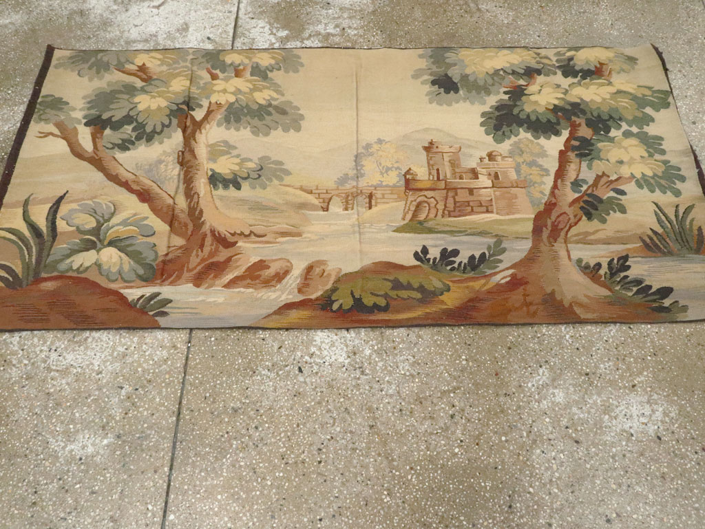 Antique French Tapestry, No.9031 - Gsblank