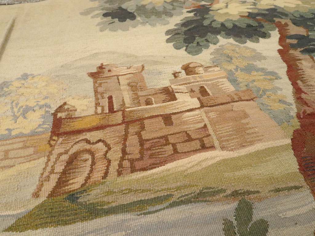 Antique French Tapestry, No.9031 - Gsblank