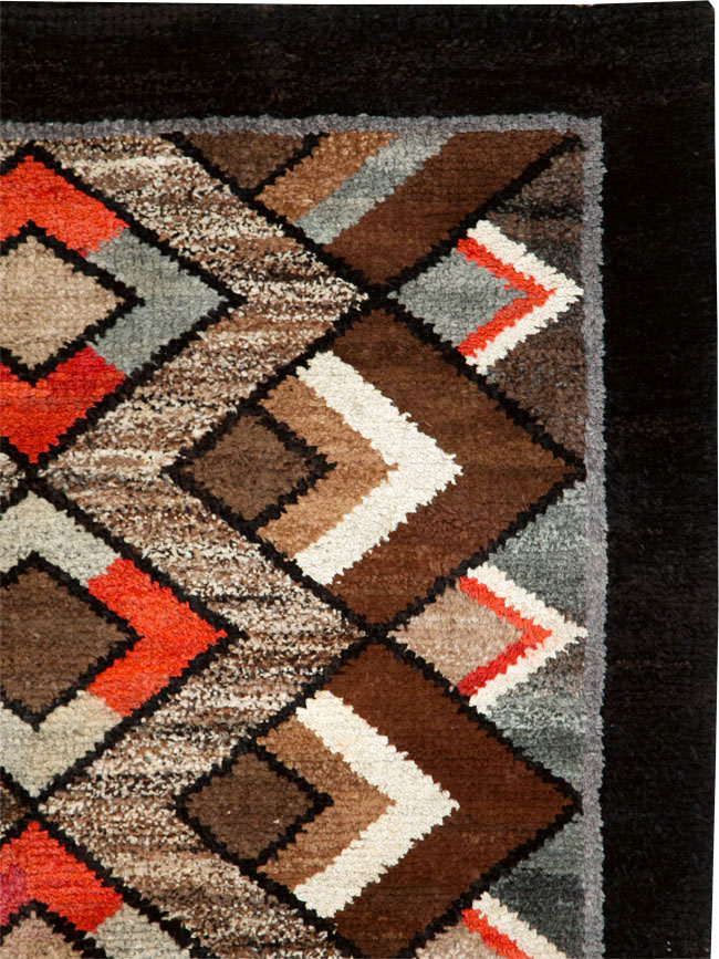 Vintage Art Deco Rug, No.9032 - Gsblank