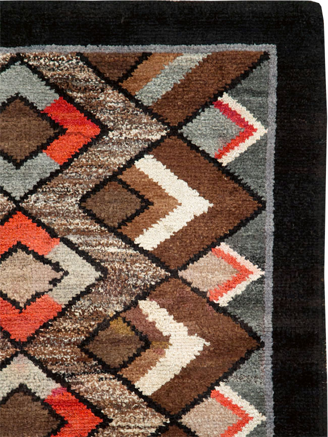 Vintage Art Deco Rug, No.9032 - Gsblank