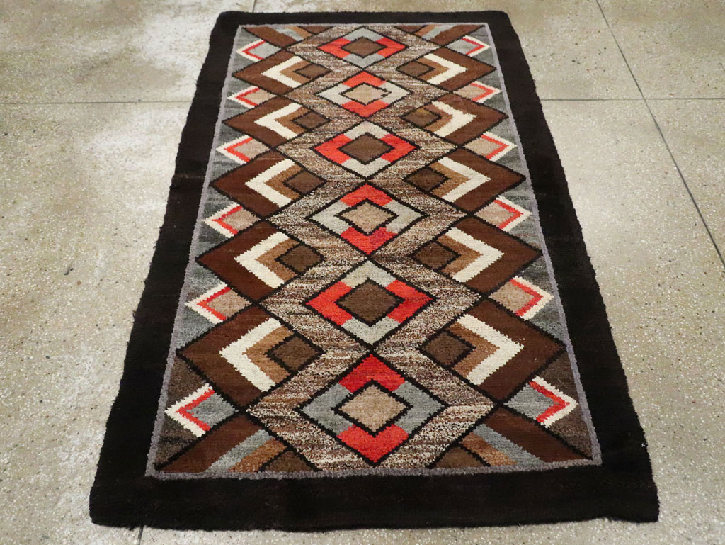 Vintage Art Deco Rug, No.9032 - Gsblank