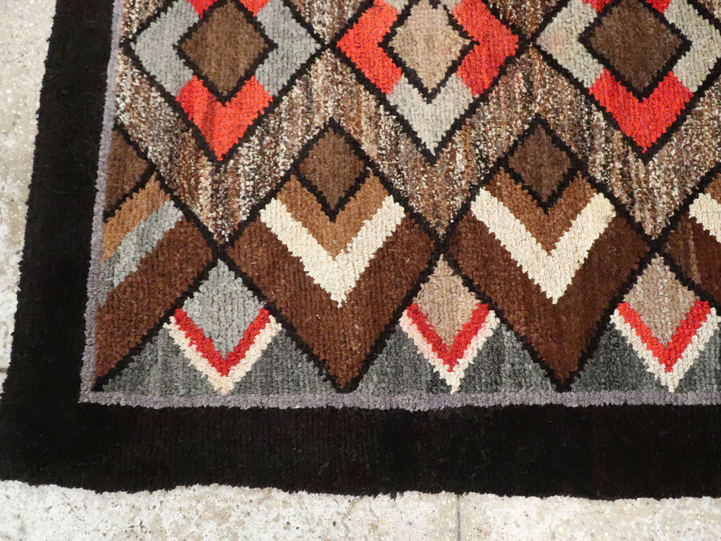 Vintage Art Deco Rug, No.9032 - Gsblank