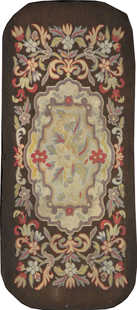 Antique French Aubusson Carpet, No.9038 - Gsblank