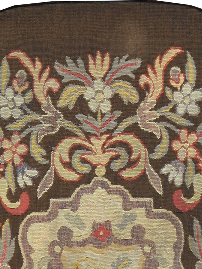 Antique French Aubusson Carpet, No.9038 - Gsblank