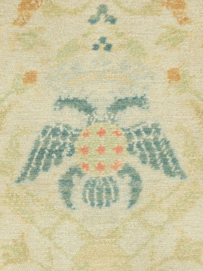 Antique Spanish Cuenca Carpet, No.9040 - Gsblank