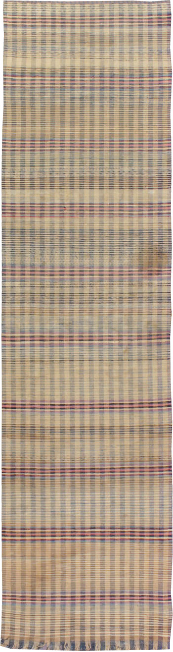 Vintage American Rag Rug Runner, No.9060 - Gsblank