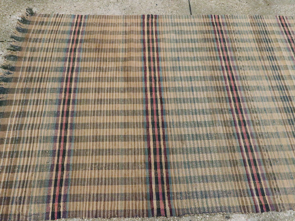 Vintage American Rag Rug Runner, No.9060 - Gsblank