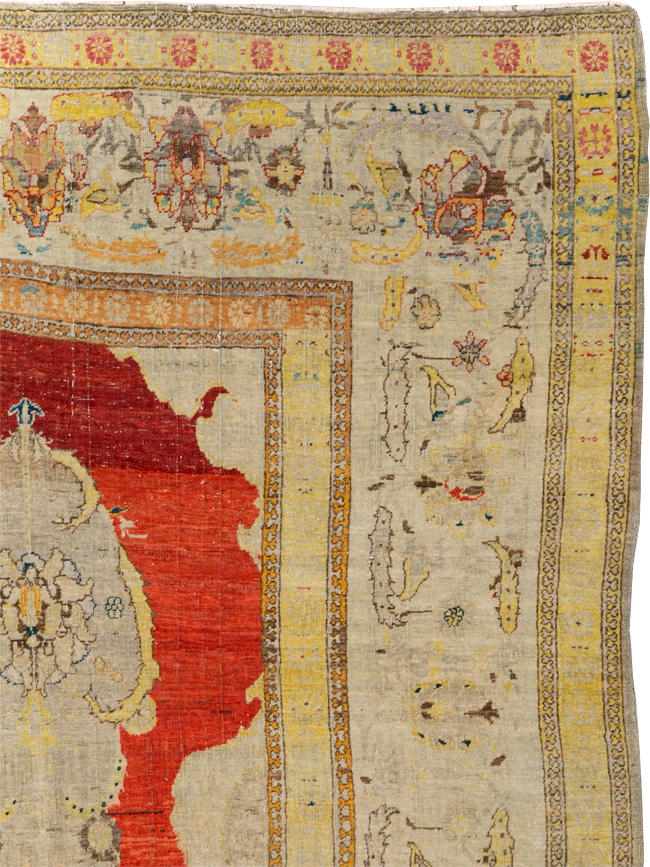 Antique Tabriz Hagi Jalili Carpet, No.9069 - Gsblank