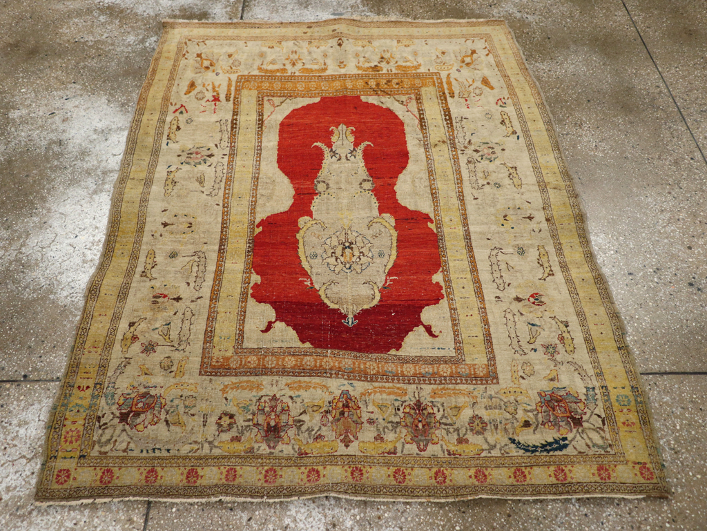 Antique Tabriz Hagi Jalili Carpet, No.9069 - Gsblank