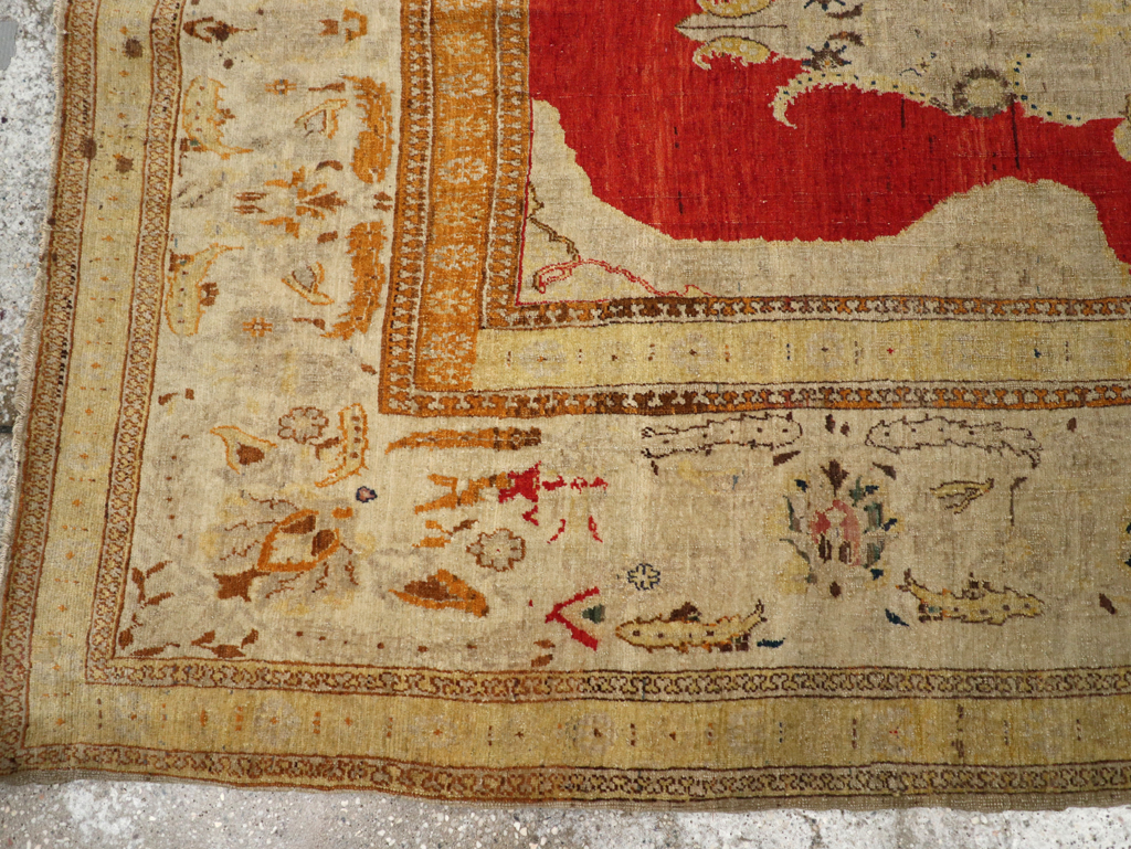 Antique Tabriz Hagi Jalili Carpet, No.9069 - Gsblank