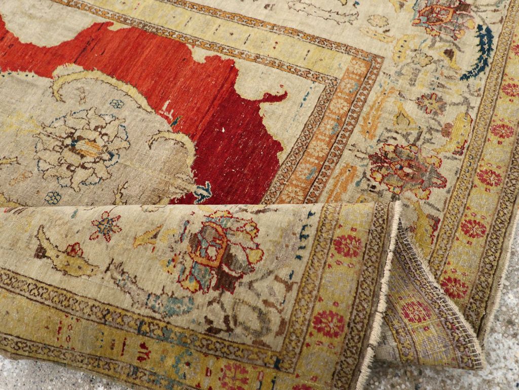 Antique Tabriz Hagi Jalili Carpet, No.9069 - Gsblank