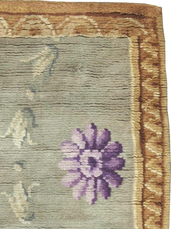 Antique French Savonnerie Rug, No.9092 - Gsblank