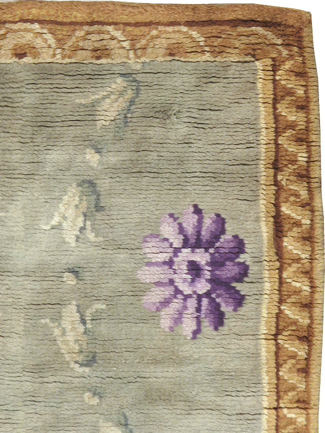 Antique French Savonnerie Rug, No.9092 - Gsblank