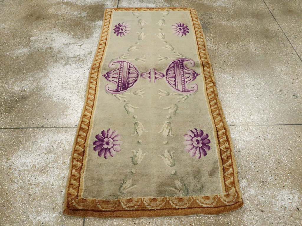 Antique French Savonnerie Rug, No.9092 - Gsblank