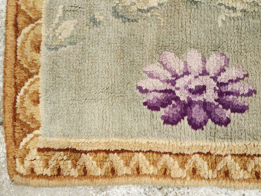 Antique French Savonnerie Rug, No.9092 - Gsblank