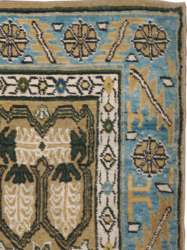 Antique Spanish Cuenca Rug, No.9093 - Gsblank