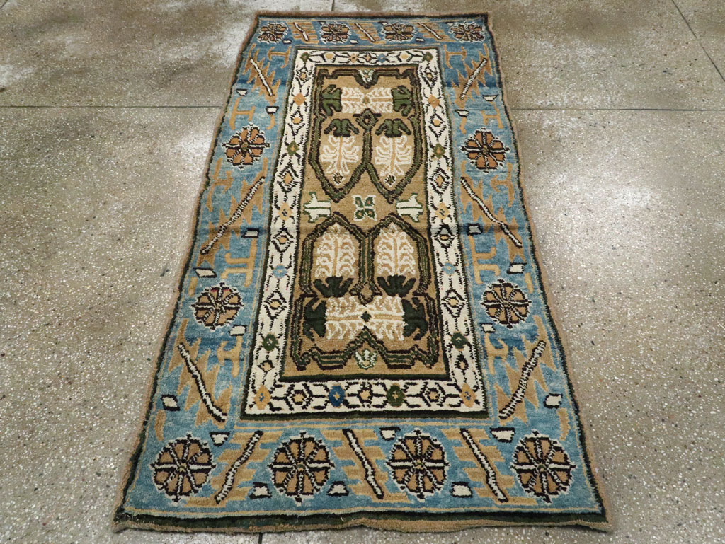 Antique Spanish Cuenca Rug, No.9093 - Gsblank