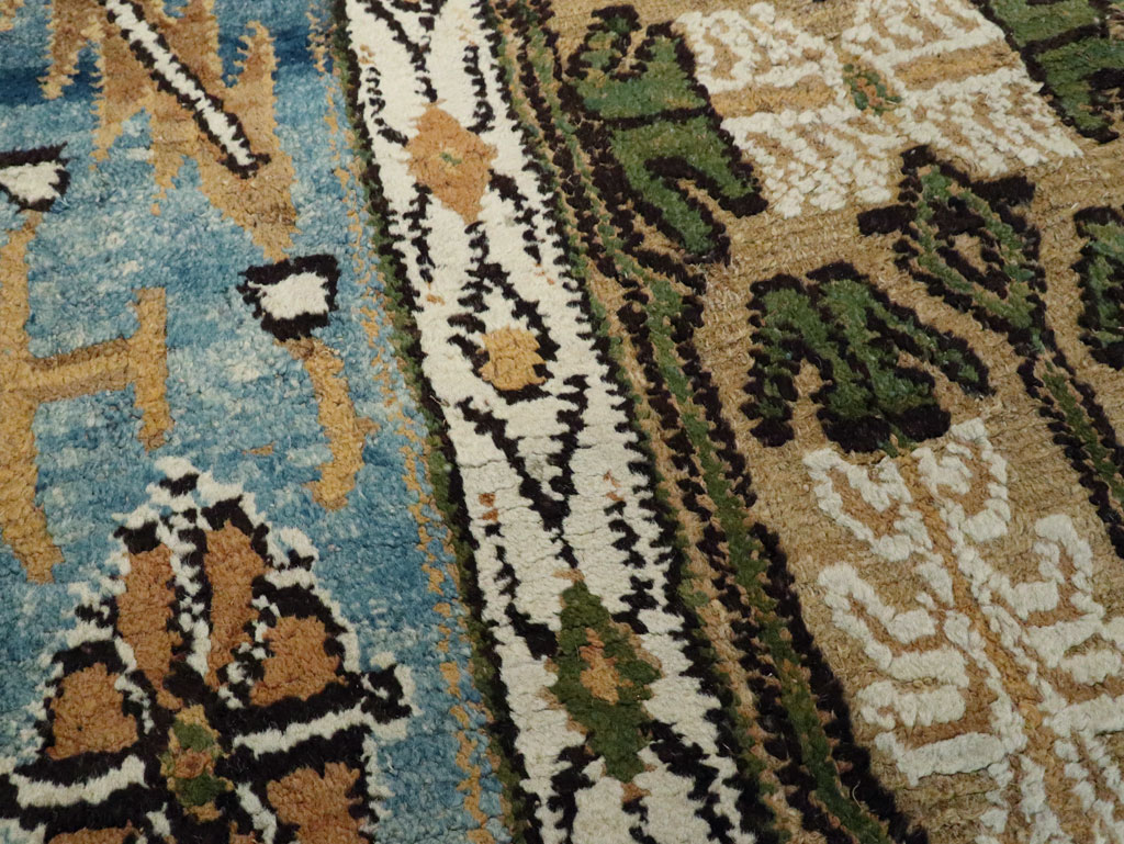 Antique Spanish Cuenca Rug, No.9093 - Gsblank